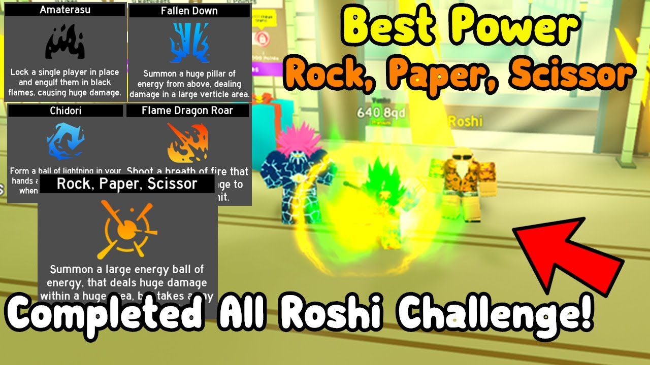 Completed All Roshi Quest! Got 5 New Power! - Anime Fighting Simulator