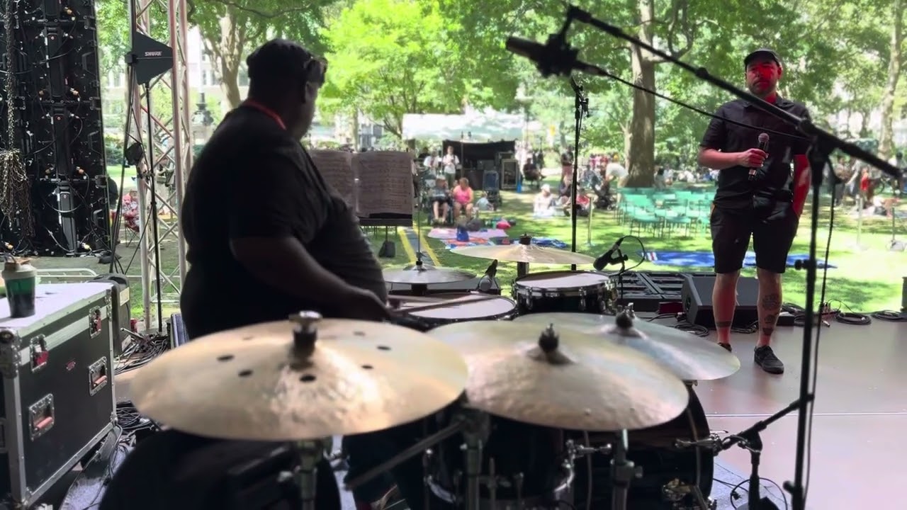 Johnathan Blake sound Check @ Nomad Jazz Festival 2025 (Dabin Ryu Trio) 