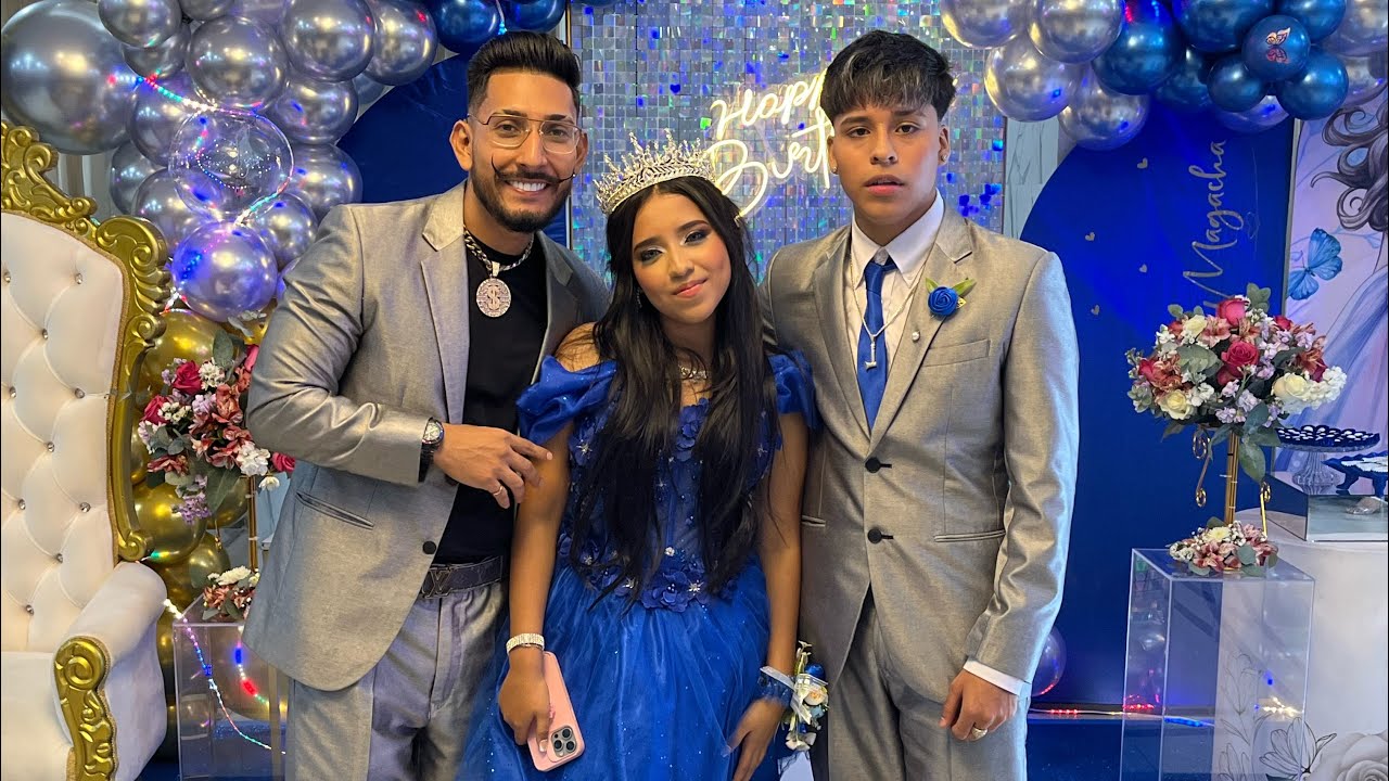 Magacha - saliendo a su 15 quinceañera 😱#magacha #magacho #viralvideo