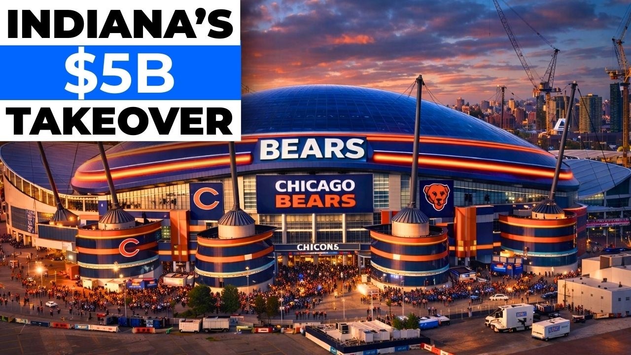 Indiana's $5B HOSTILE Plan to STEAL the Chicago Bears