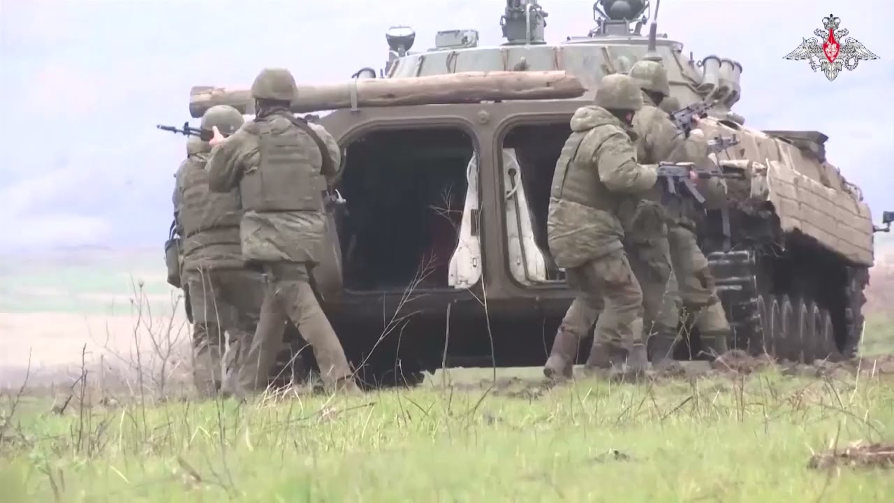 Combat training of mechanised infantry units of CMD