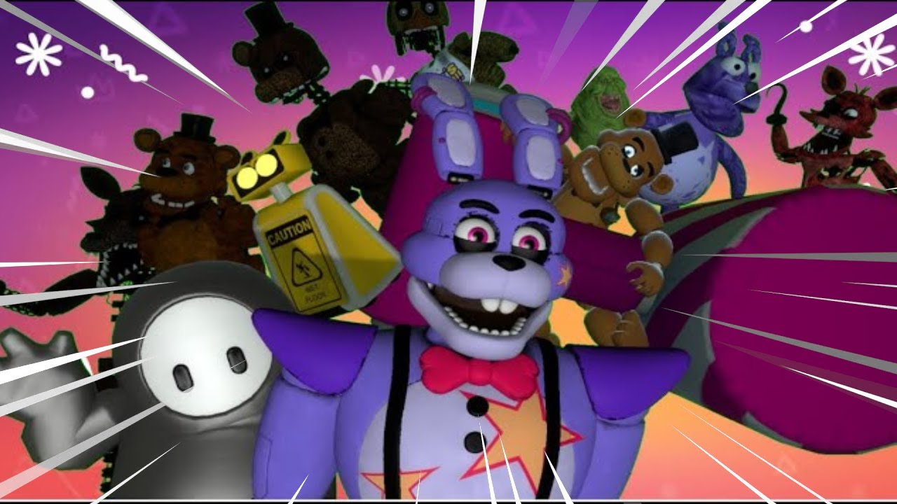Gmod FNAF | S2 Ep.5 FNAF Fall Guys