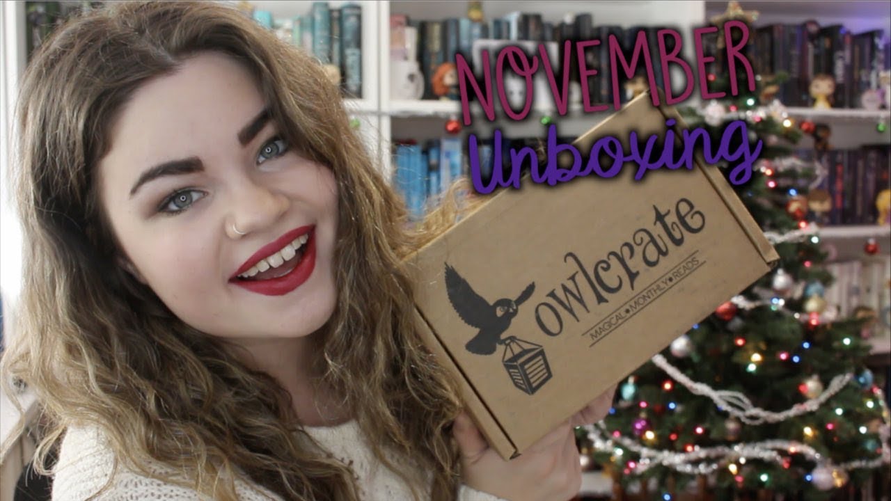 NOVEMBER OWLCRATE UNBOXING |