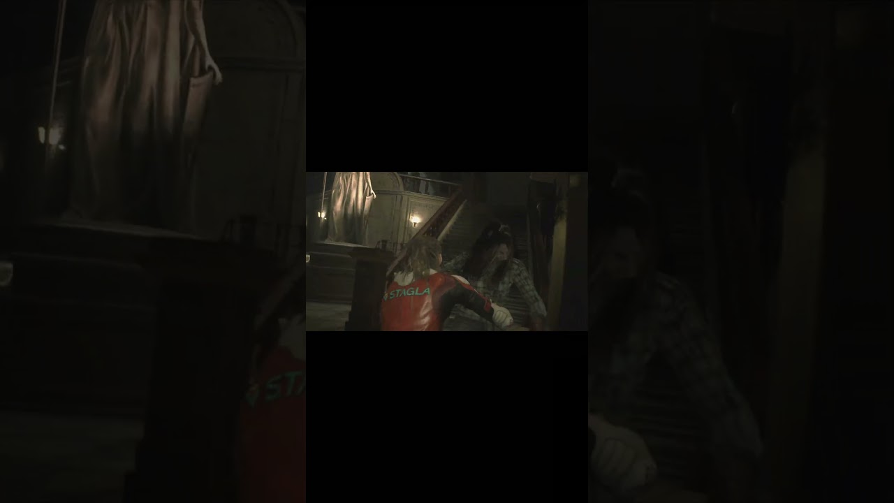 RESIDENT EVIL 2 REMAKE SAMURAI EDGE GRENADE HARDCORE #shorts