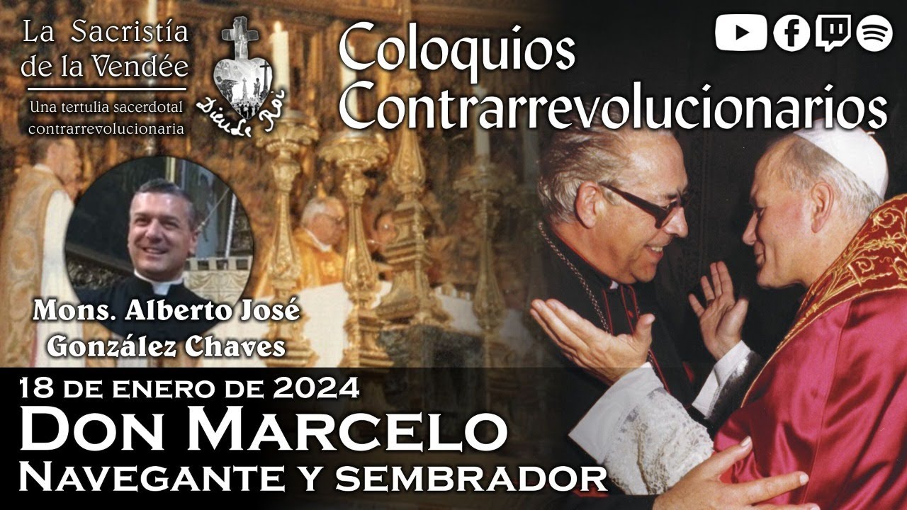 Don Marcelo, navegante y sembrador, con Mons. Alberto José González Chaves - 18-01-2024