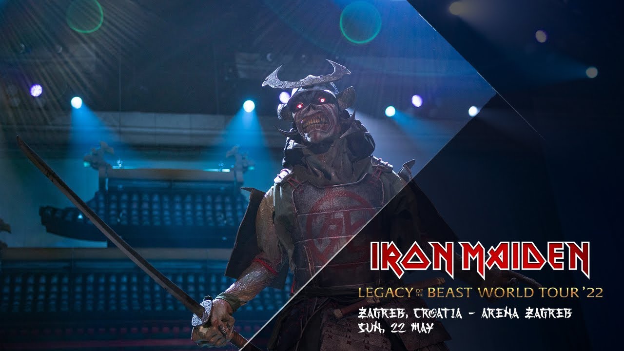Iron Maiden - Legacy of the Beast 2022 - Zagreb, Croatia - Full Show