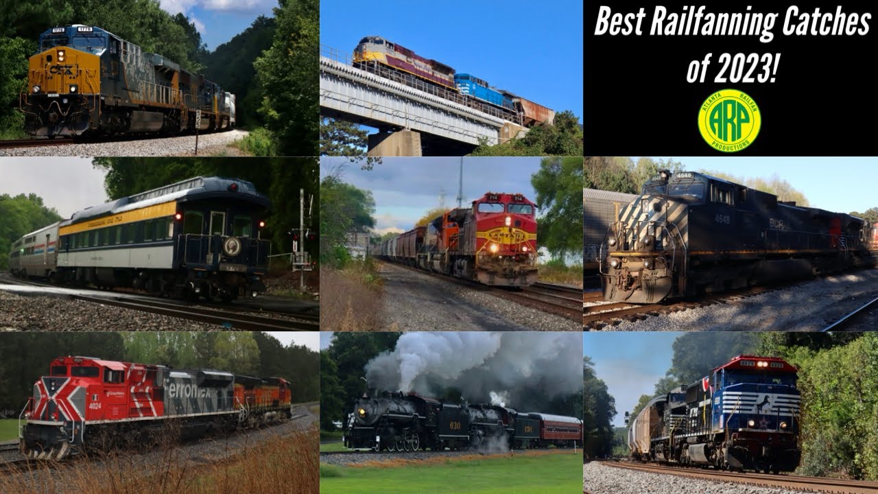 Best Railfanning Catches of 2023!