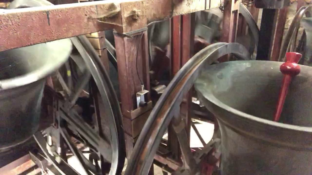 Bell Ringing in the Belfry at Dursley, Glos