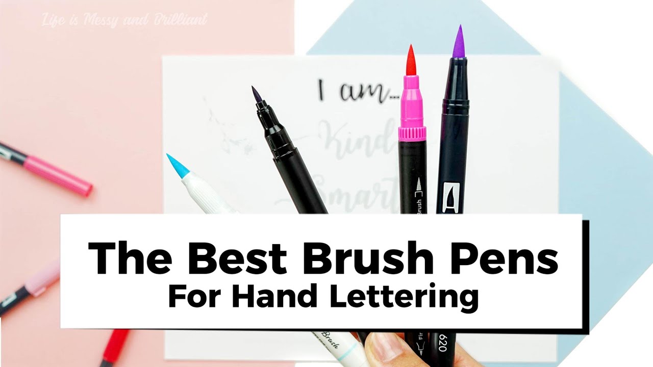 The Best Brush Pens for Hand Lettering Beginners! ✨🌷