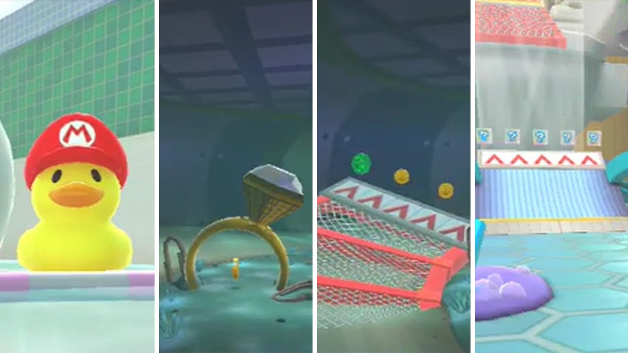 Mario Kart Tour - Squeaky Clean Sprint Gameplay All Variants (Vacation Tour)
