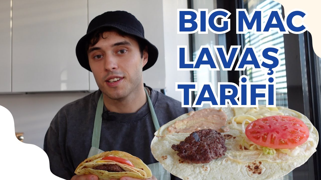 EVDE AŞIRI PRATİK BIG MAC LAVAŞ TARİFİ #bigmac #lavaş #pratik