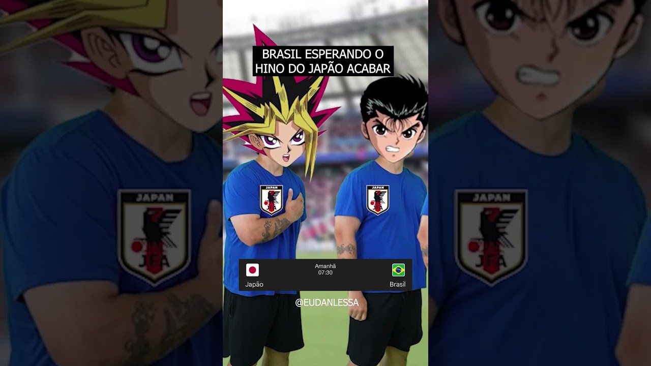 BRASIL X JAP&Atilde;O KAKAKAK #futebol #sele&ccedil;&atilde;obrasileira
