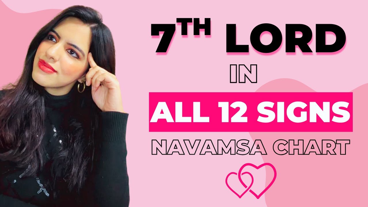 7th lord in all 12 signs in D-9 Navamsa Chart | Marriage | Future Spouse