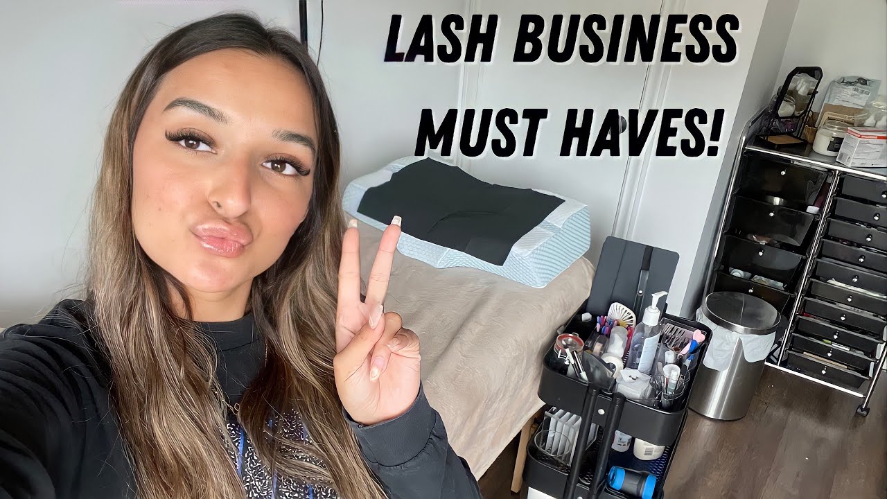 LASH EXTENSION BUSINESS UPGRADES: Lash tech haul & new favourite lash items, veyelash