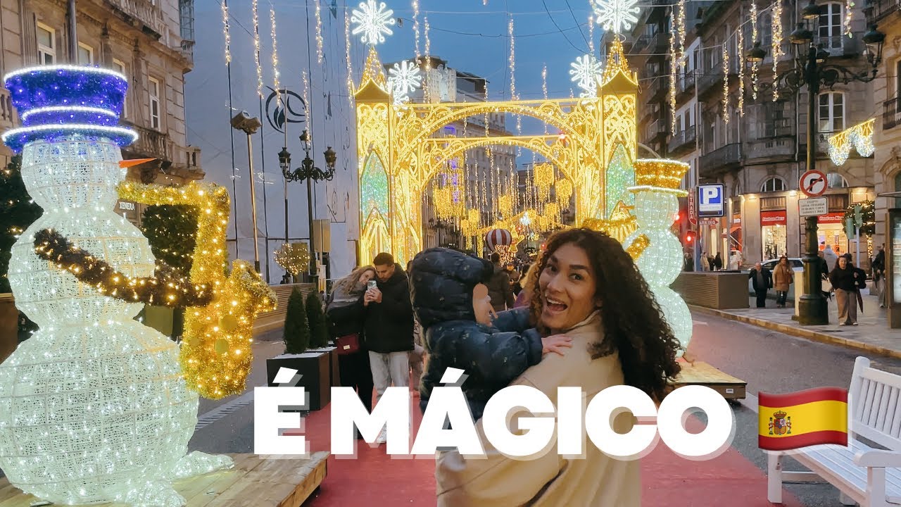 Natal em Vigo: entendemos por que TODO MUNDO fala desse lugar 🇪🇸 | de Portugal a Espanha de carro 