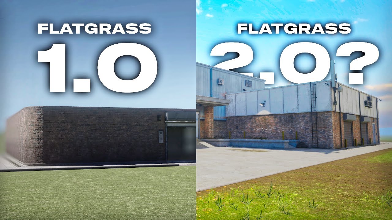 Facepunch обновил Flatgrass на S&box