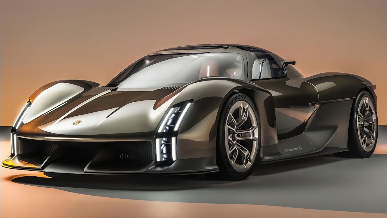 2024 Porsche Mission X is an Electric Hypercar Concept With Future Nürburgring Records in Mind