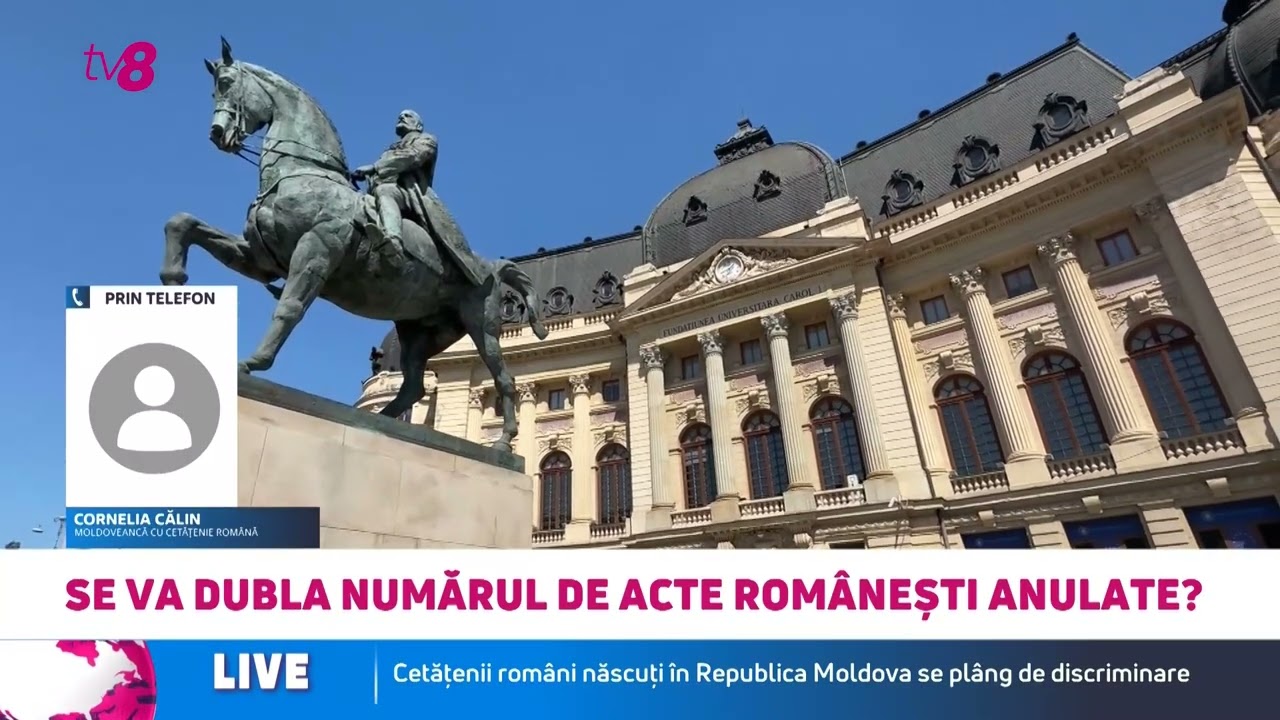 Se pot dubla buletinele românești anulate moldovenilor