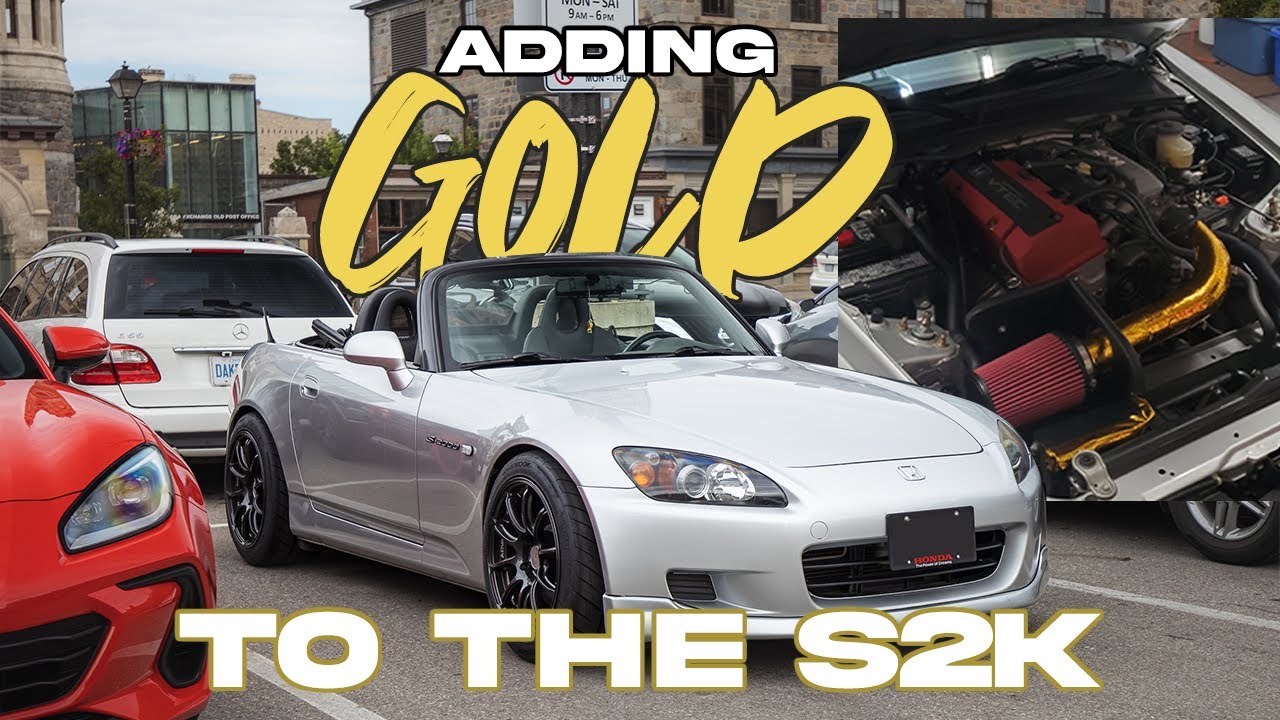S2000 Battling Heatsoak with Heat Reflective Tape - K&N Intake