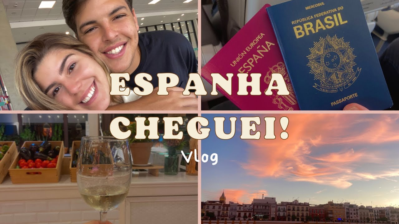 cheguei na espanha para fazer faculdade!!!