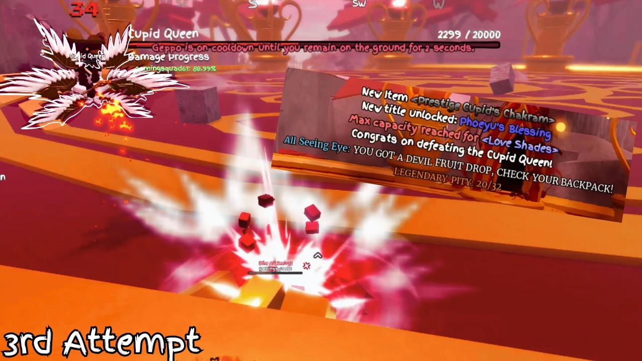 [GPO] Getting NEW Blessed Cupid Queen 3rd Attempt...