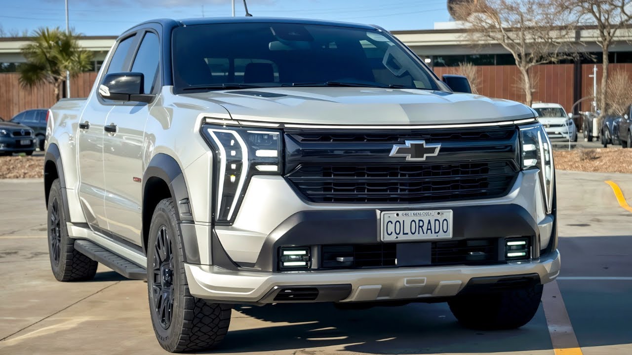 Представлен Chevy Colorado 2027 года — полные характеристики, характеристики и цены!
