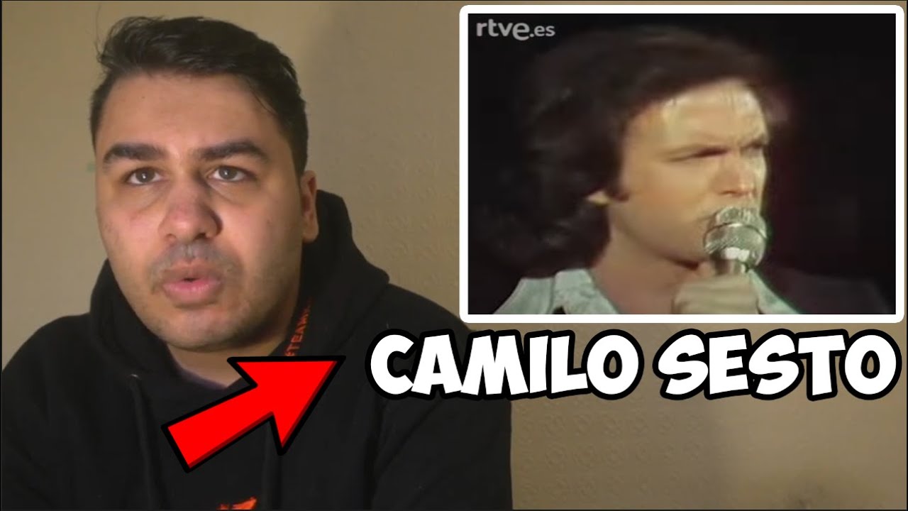 Camilo Sesto - Getsemaní REACTION - ENGLISH REACTION TO SPANISH MUSIC