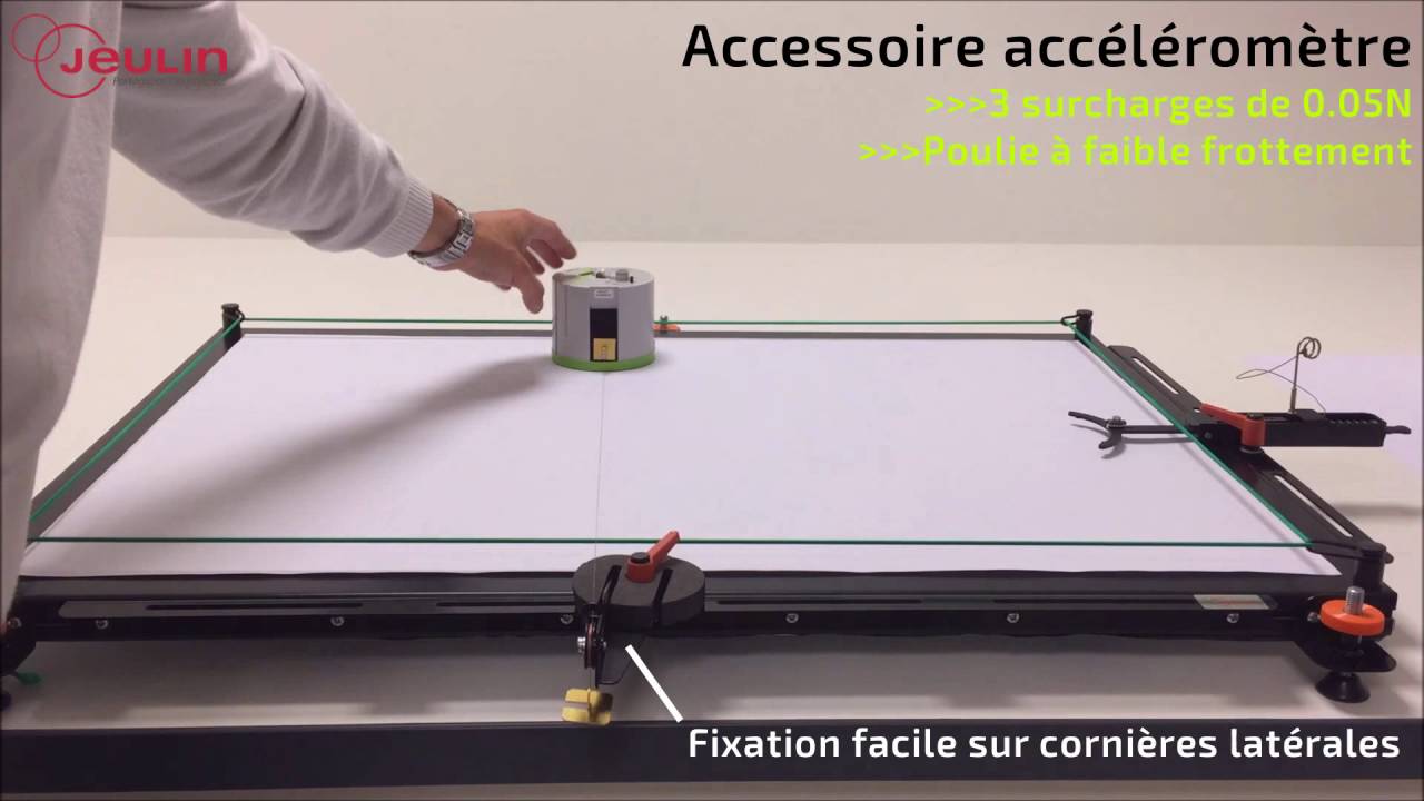 Présentation table de mécanique à mobiles jet d'encre - Jeulin TV