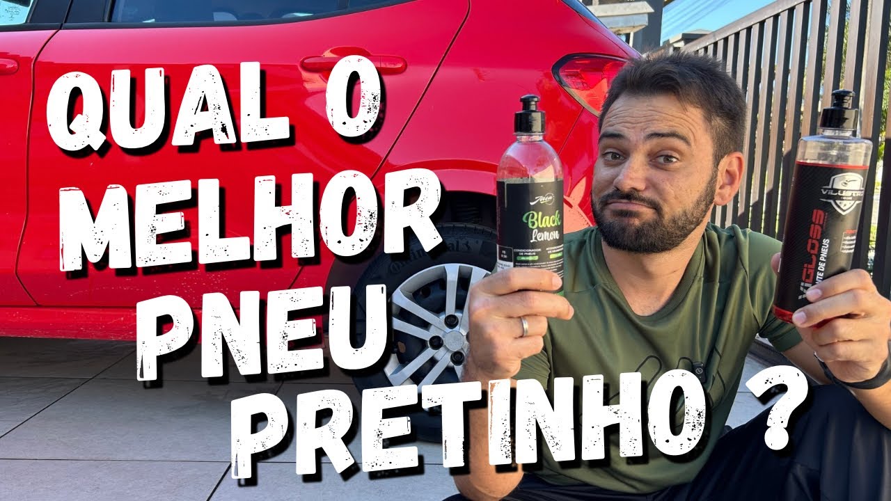 Qual o melhor pneu pretinho? Vigloss ou Black Lemon?