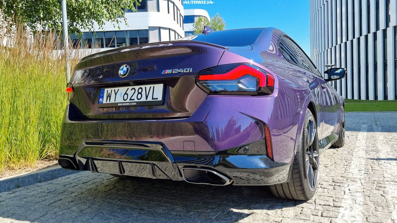 BMW M240i 3.0 R6 374 Exhaust sound, Sound, Acceleration, Start up sound, Revs, Launch Control