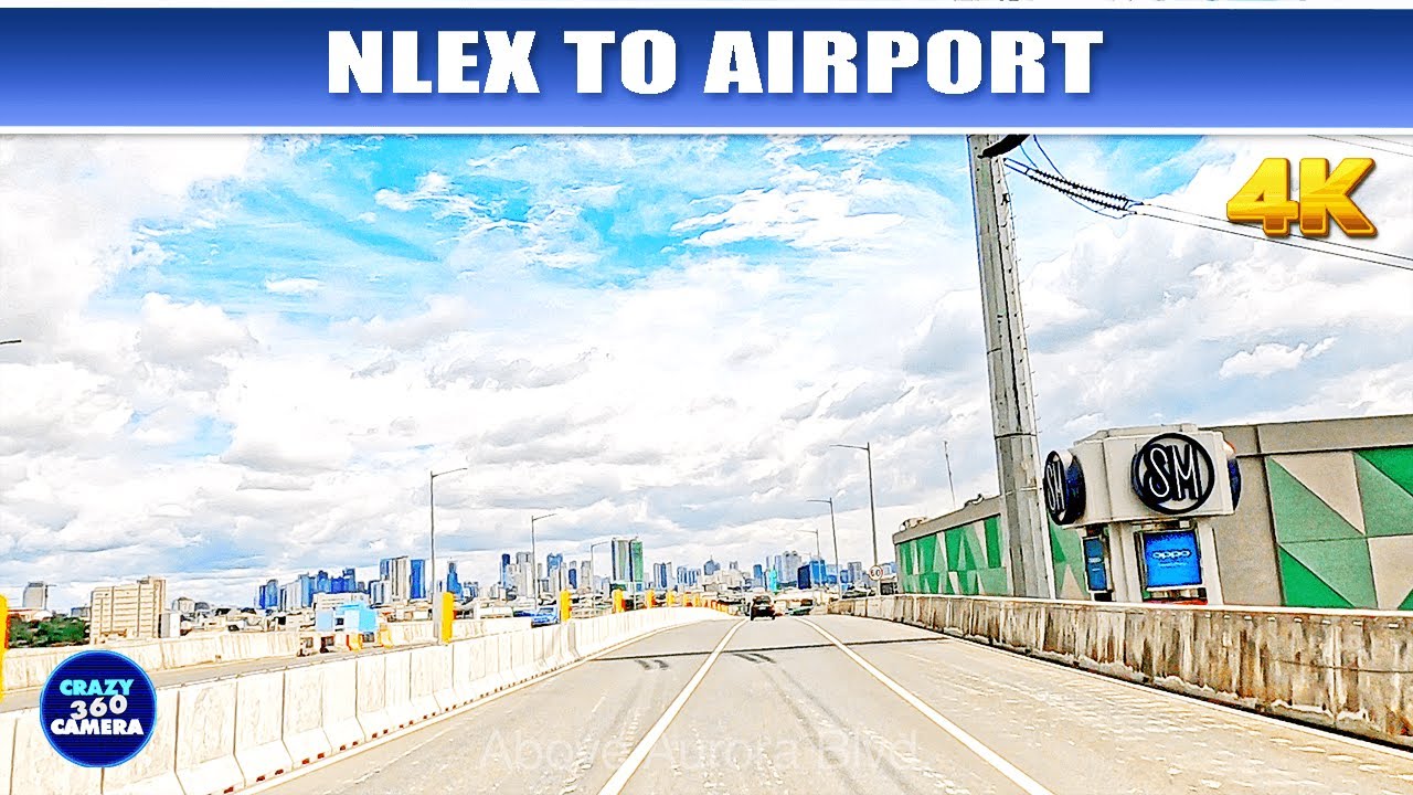 Guide on how to go to NAIA Terminal 1, 2, & 3 from NLEX via Skyway Stage 3 & NAIAX | 4K
