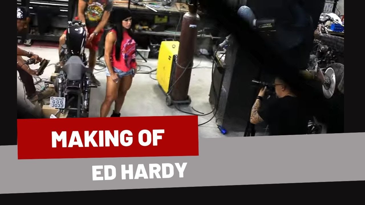 Tieri Filmes - Making Of - Ed Hardy - Fabiana Frota