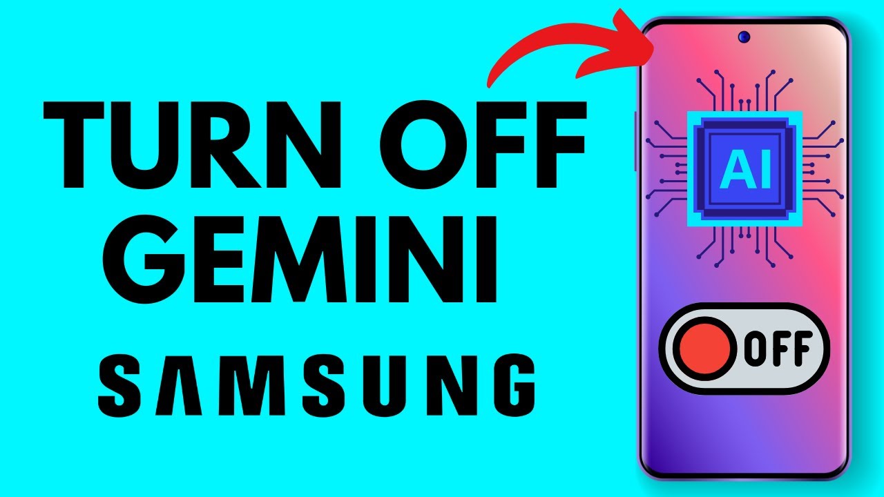 How to Turn OFF Gemini on Samsung Phone