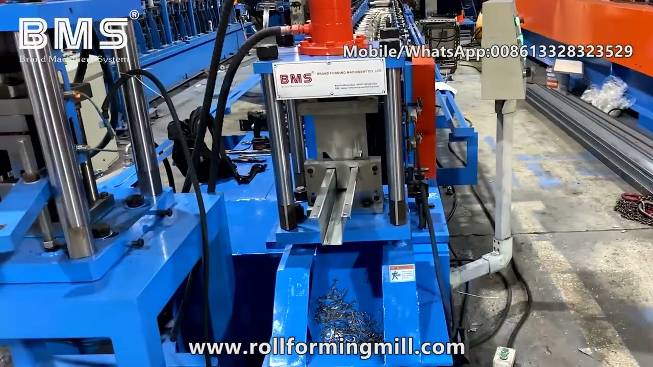 Greenhouse Upper Chord and Truss Chord Roll Former (cartridge design,1 machine for 2 profiles)