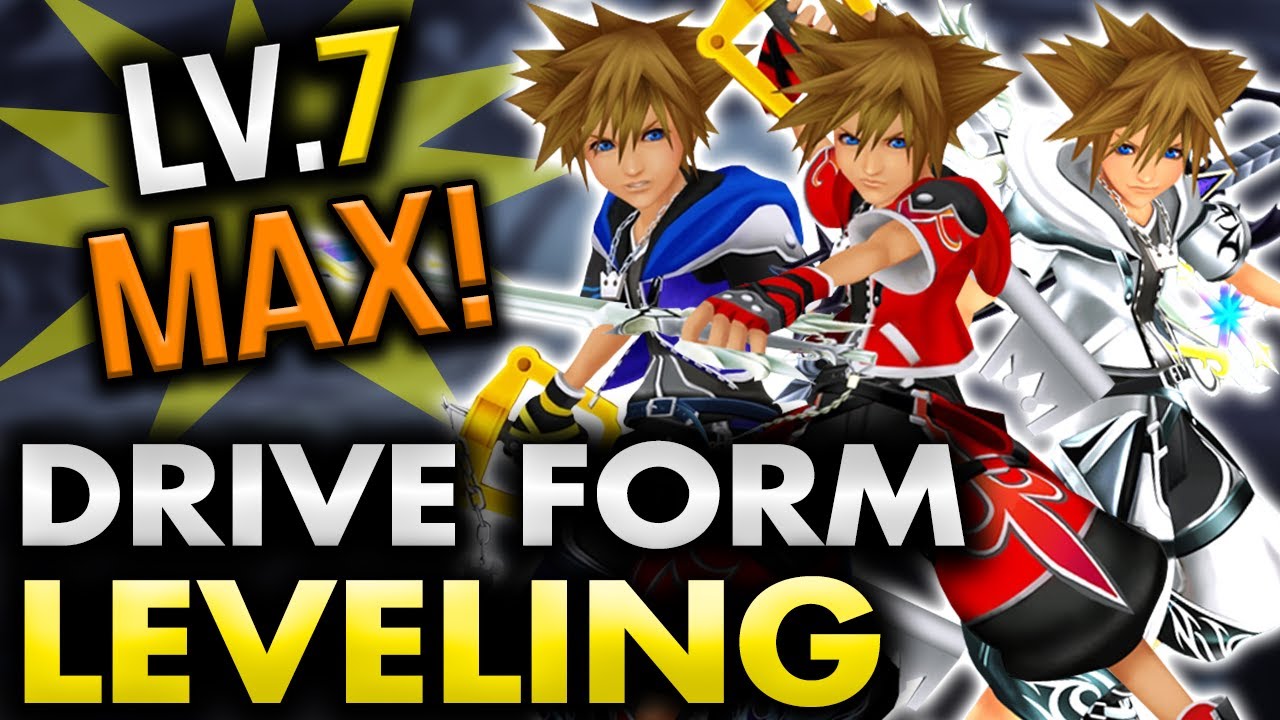 Kingdom Hearts 2 - Level Up All Drive Forms & Summon FAST!