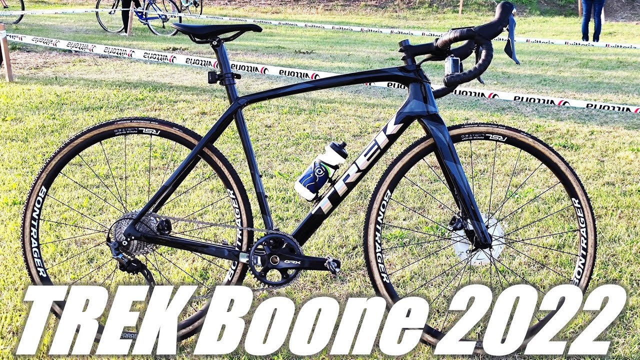 フルモデルチェンジしたピュアシクロクロスレーサー 新型 TREK Boone 2022 インプレッション