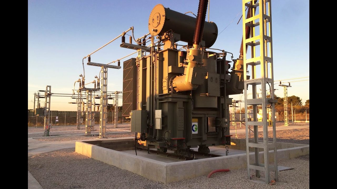 La sous-station électrique de La Castelle