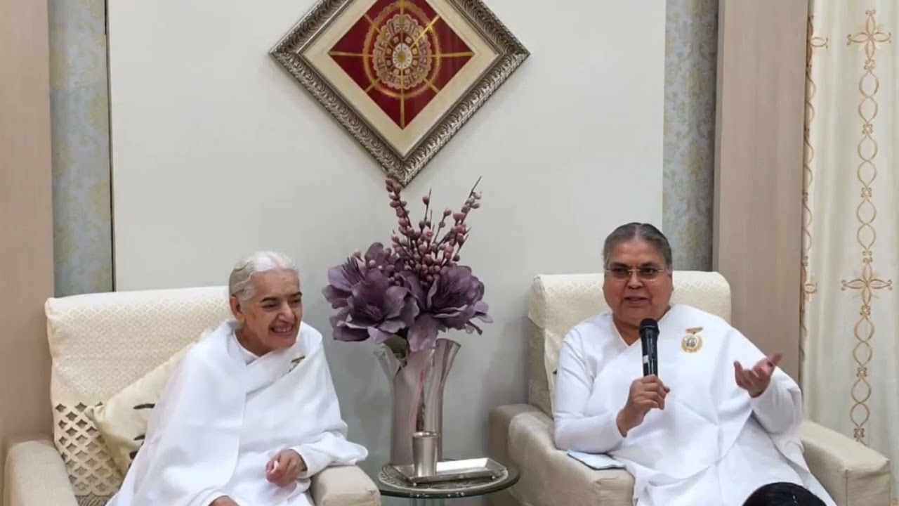 BK Jayanti Didi Welcome at Pandav Bhawan Delhi