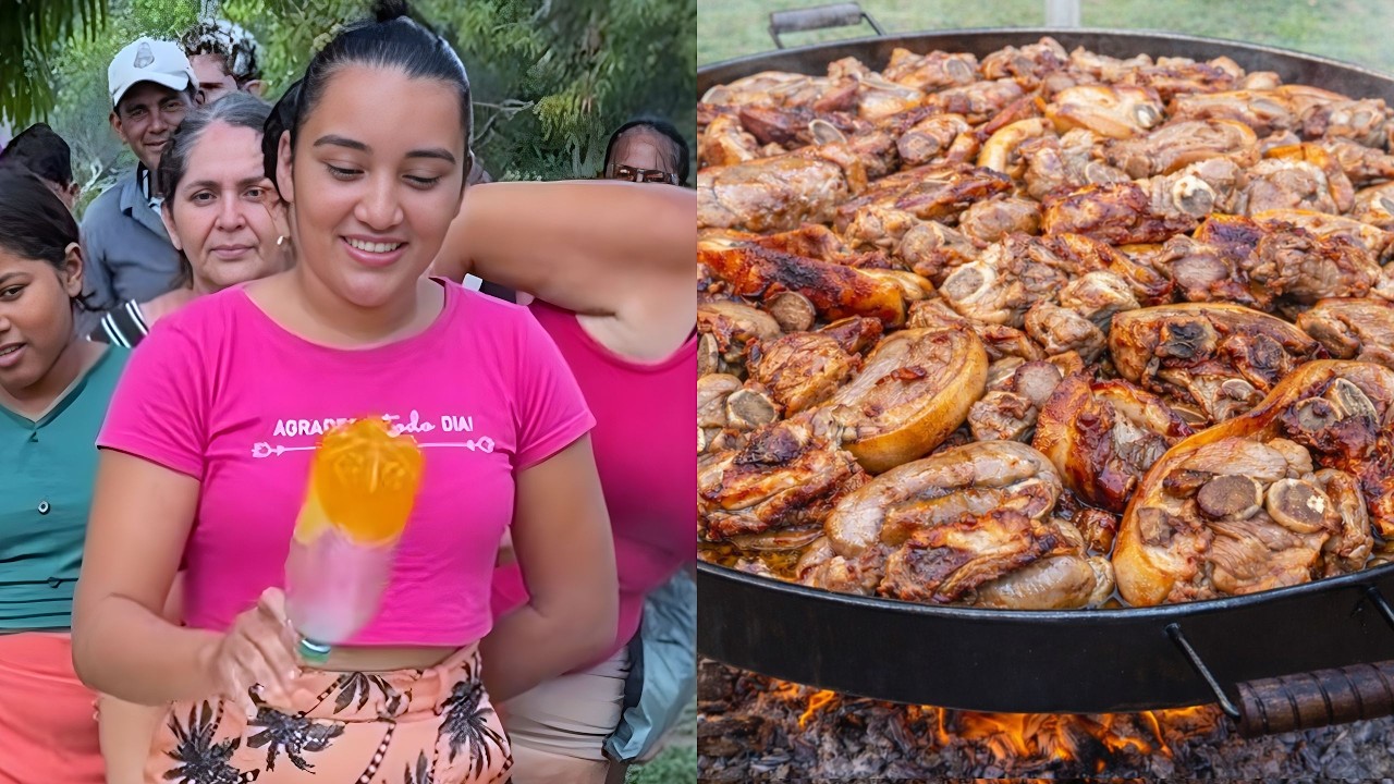DESAFIO NO INTERIOR: Acerte a garrafa e ganhe PORCO FRITO!