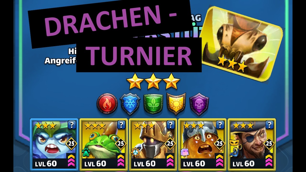 3*-Drachen-Turnier - Gedanken und 4 Angriffe