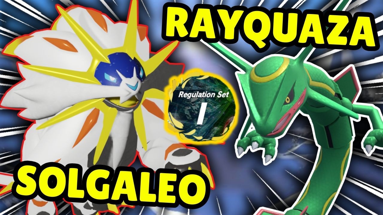 Солгалео и Райкваза! Соревновательные Wi-Fi-сражения в Pokemon VGC Reg I!
