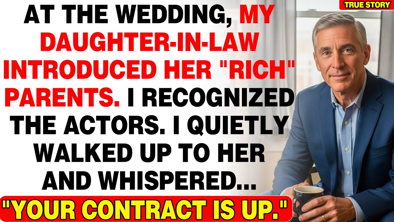 My Son's Bride Called Me 'Low Class' at Wedding — So I Exposed Her Fake 'Rich Family'