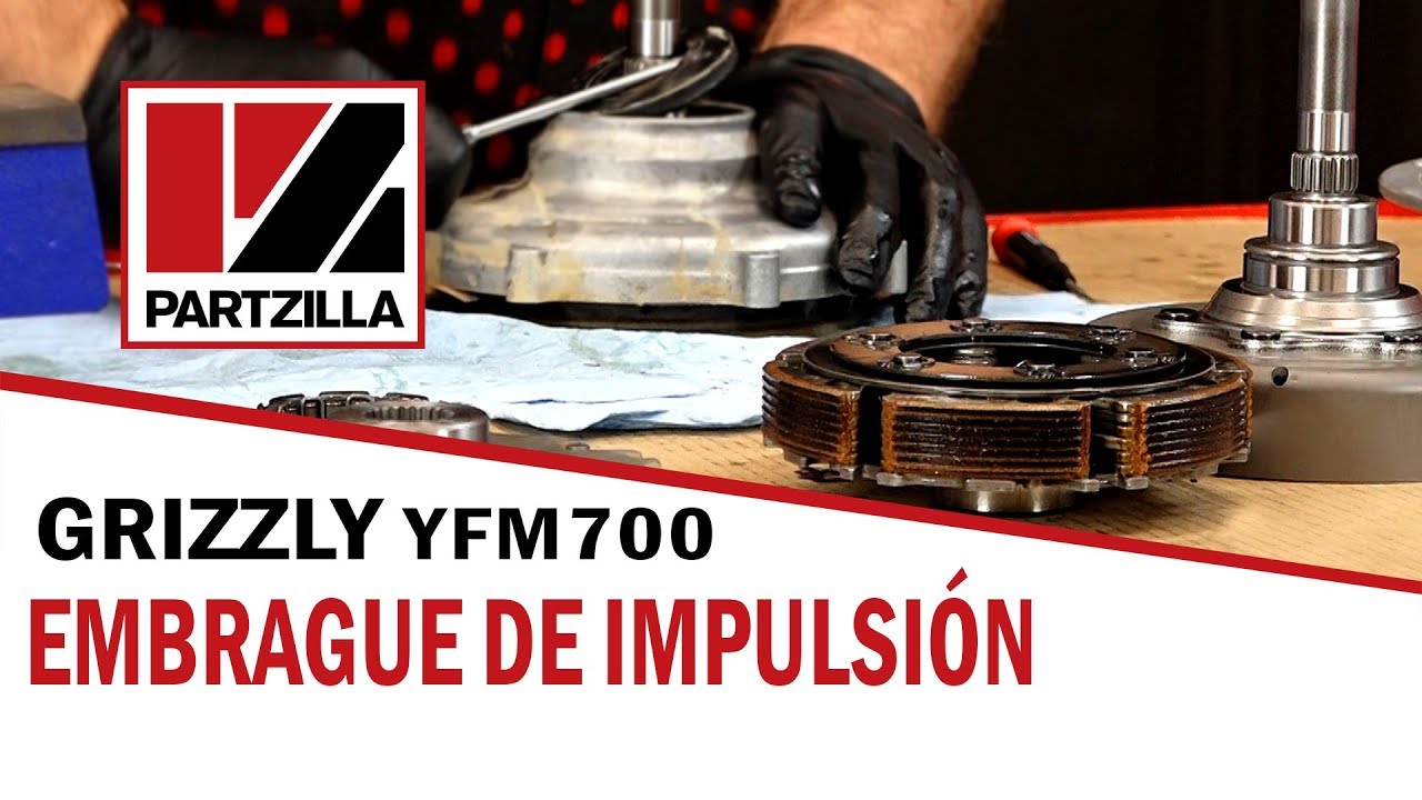 Reconstrucción del Embrague de Impulsión Yamaha Grizzly | Embrague Yamaha YFM700 | Partzilla.com