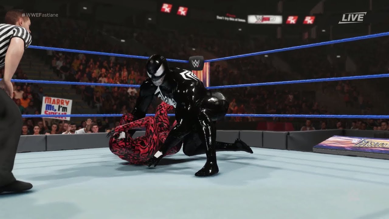 WWE 2k19 Venom vs. Carnage