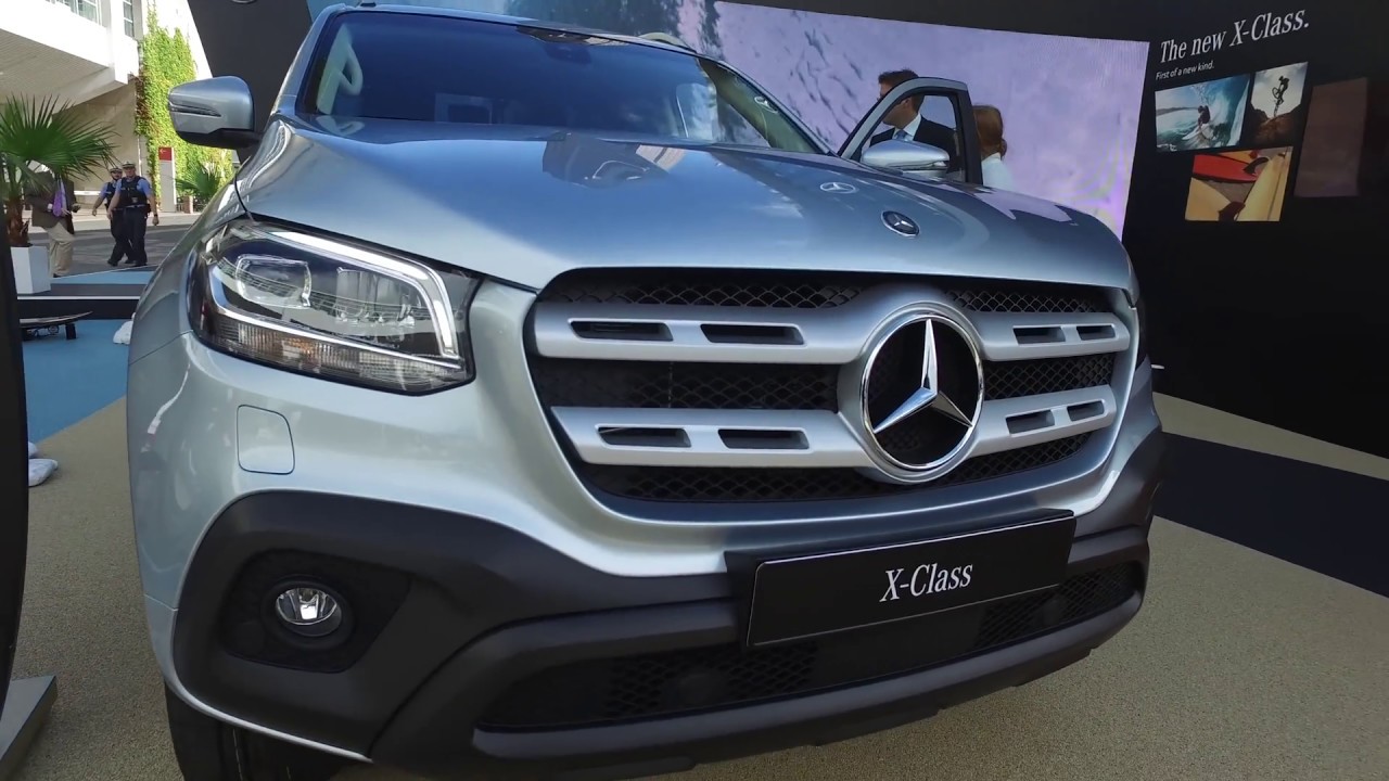 Mercedes X Klasse Erster Eindruck IAA Frankfurt Walkaround 2017