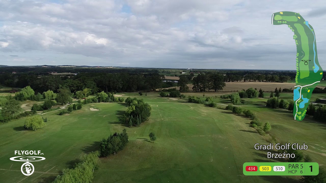 Gradi Golf Club Brzeźno - Hole 1