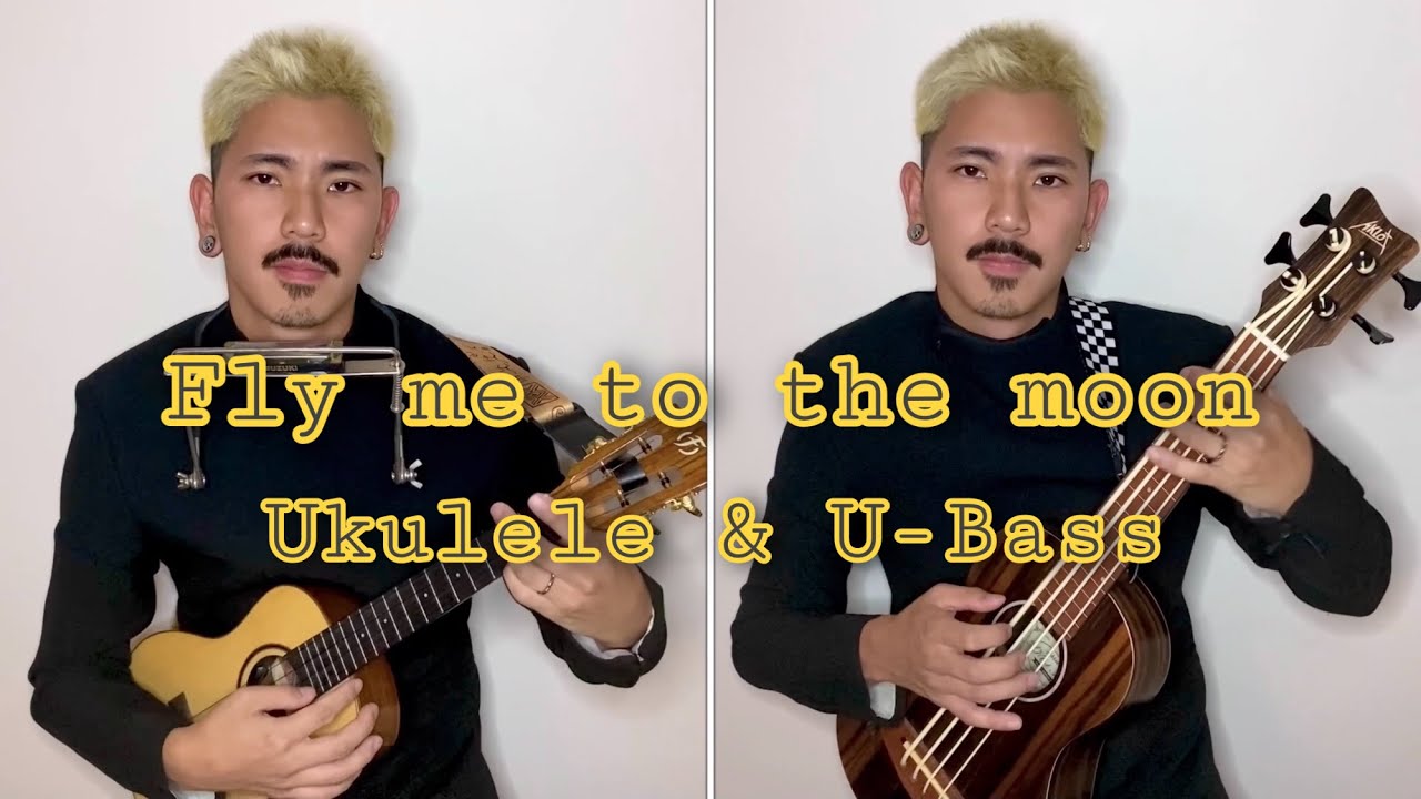 Fly me to the Moon / Frank Sinatra / Ukulele & U-Bass