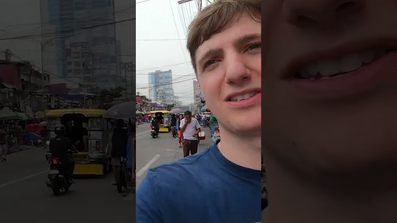 Проходя мимо крупнейшего трущобного района Филиппин.