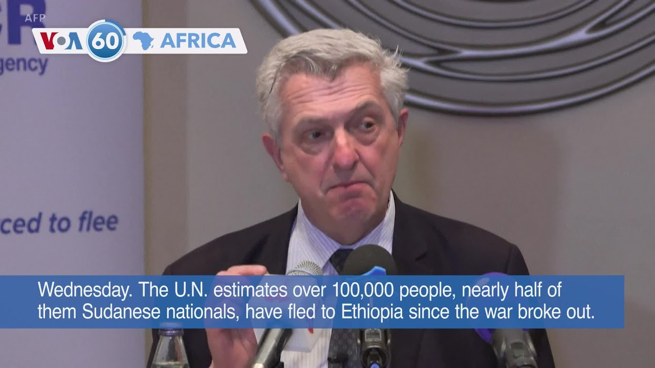 VOA 60: Over 8 Million Uprooted by SAF, RSF Conflict in Sudan and More