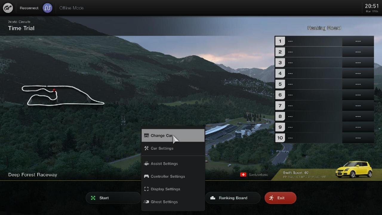 Gran Turismo 7: How to access your garage offline
